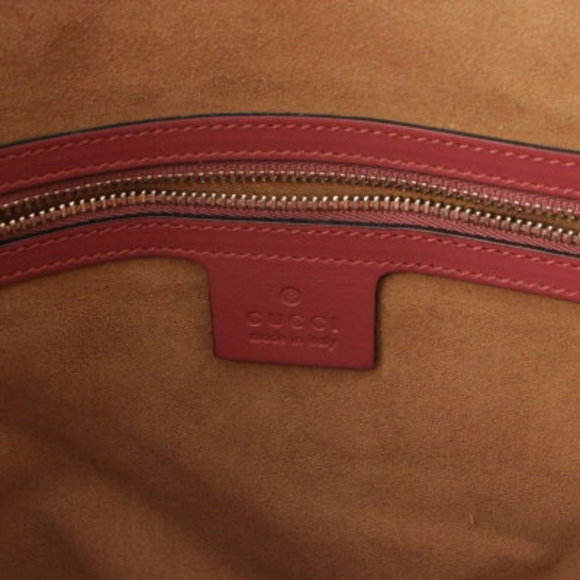 Gucci GG Blooms Flower Floral Handbag Beige Pink - Picture 7 of 10